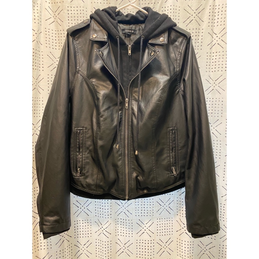 Torrid Double Zipper Jacket